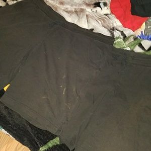 Black Bermuda shorts